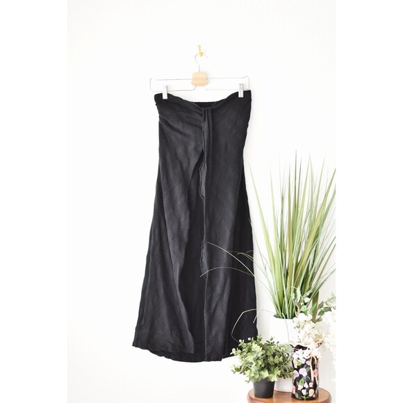 Free People Tops - Free People Top Woman's XS Black Midi Strapless Open Front Coastal Boho